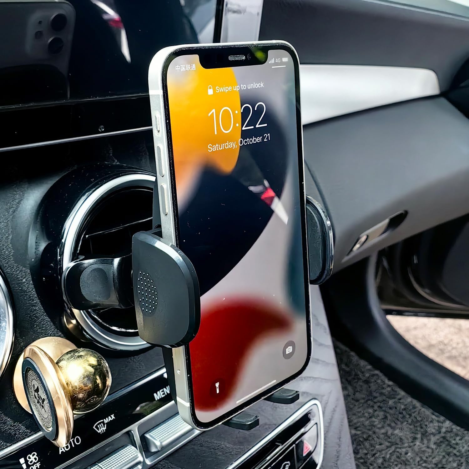b0chy569xg 3 Car Cell Phone Holder Mount for Jeep Wrangler (2007-2024) JL JK 4XE