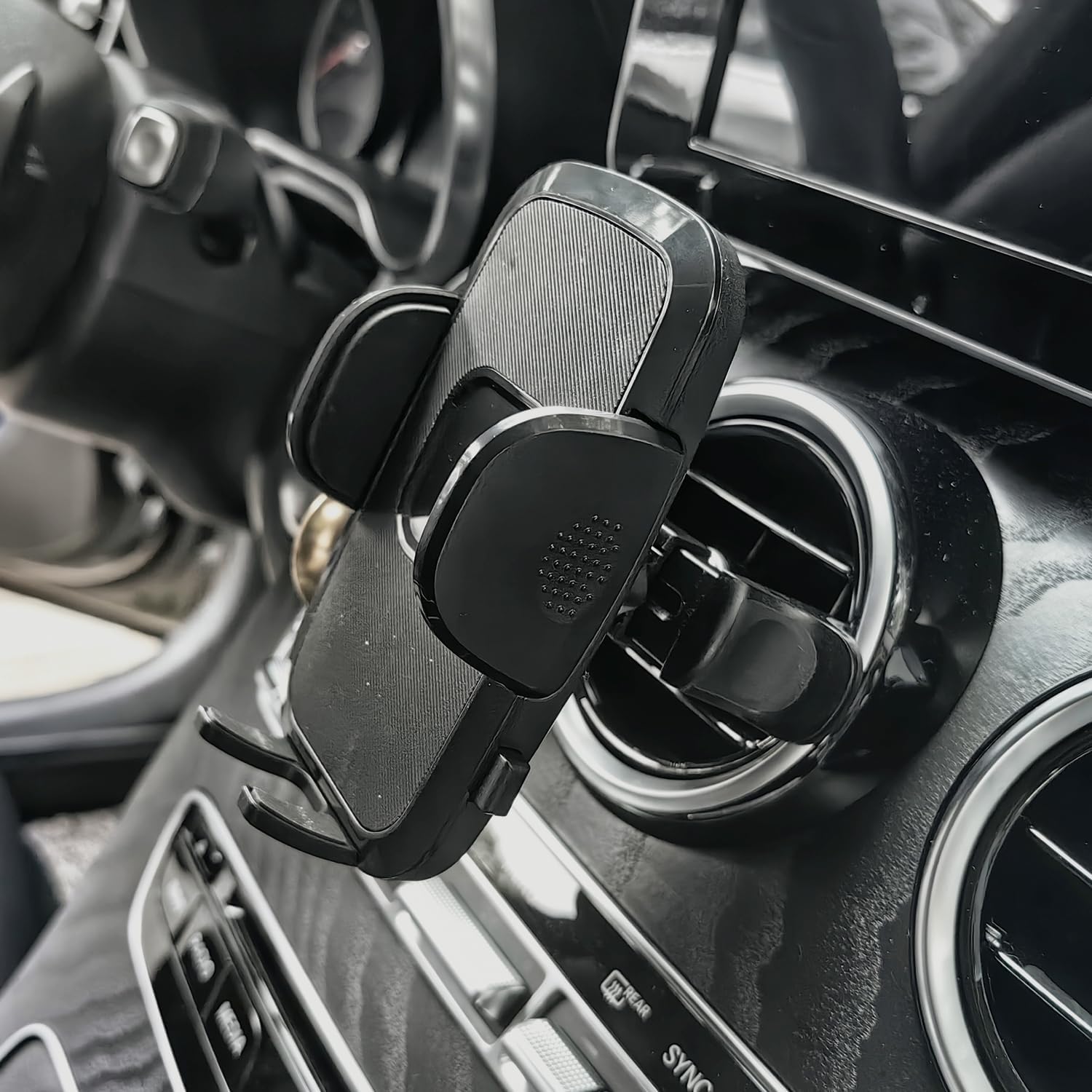 b0chy569xg 4 Car Cell Phone Holder Mount for Jeep Wrangler (2007-2024) JL JK 4XE