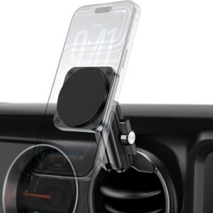 Phone Mount for Jeep Wrangler JL 2018-2023 & Gladiator JT 2020-2023